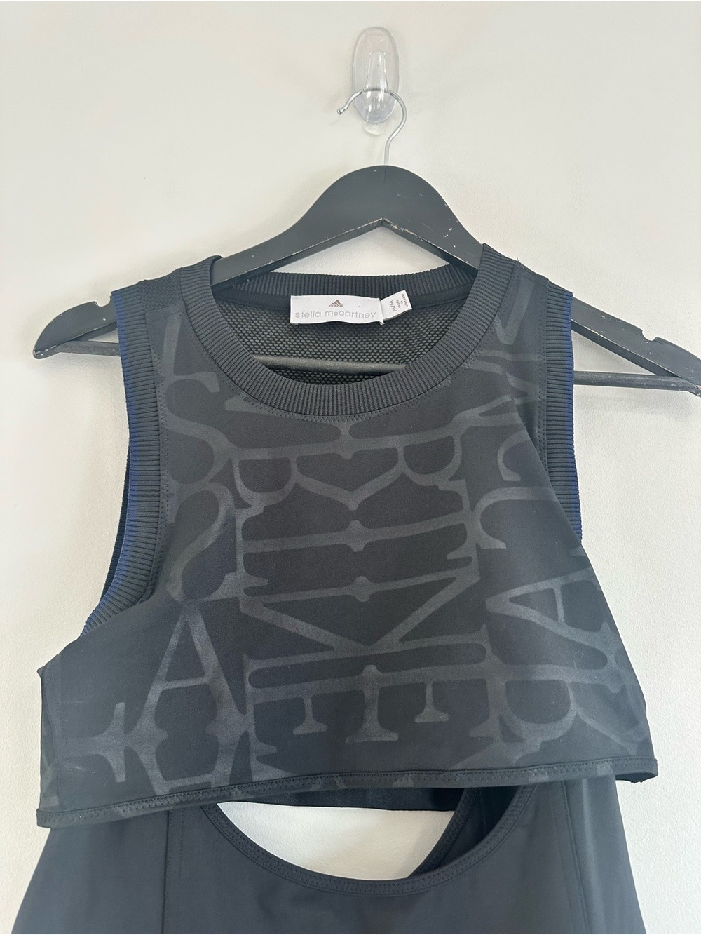 Adidas Stella McCartney ClimaCool Run Perf Tank in Black Size Medium - Picture 6 of 11